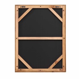 Brown Grid Wall Art (F) 62X4X82Cm Print, Square Wood - Barker & Stonehouse - thumbnail 3