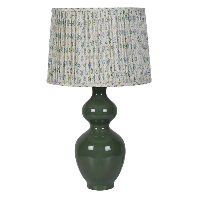 Green Glazed Table Lamp Ceramic - Barker & Stonehouse