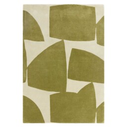 Trallo Sage 120x170cm Rug, Square, Green - Barker & Stonehouse