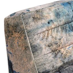 Timothy Oulton Shabby Sectional 3 Seater Modular Sofa, Blue Fabric - Barker & Stonehouse - thumbnail 4
