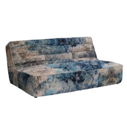 Timothy Oulton Shabby Sectional 3 Seater Modular Sofa, Blue Fabric - Barker & Stonehouse - thumbnail 3