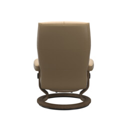 Stressless David Small Classic Recliner Chair & Footstool Leather - Barker & Stonehouse - thumbnail 4