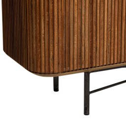 Old Java Trinidad Rectangular Tv Unit, Teak Wood - Barker & Stonehouse - thumbnail 5