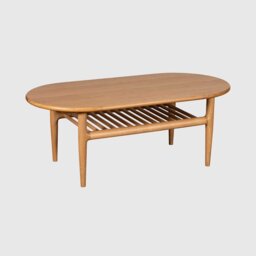 G Plan Winchester Coffee Table, Round, Neutral Oak - Barker & Stonehouse - thumbnail 1