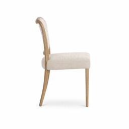 Anley Dining Chair, Neutral Fabric - Barker & Stonehouse - thumbnail 4