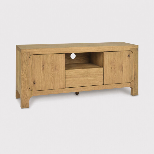 Wade Tv Unit, Neutral Wood - Barker & Stonehouse - image 1