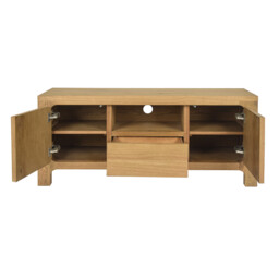 Wade Tv Unit, Neutral Wood - Barker & Stonehouse - thumbnail 3