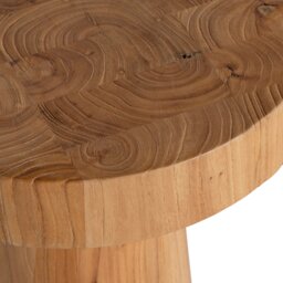 Carver Coffee Table 35x45cm, Round Wood - Barker & Stonehouse - thumbnail 4