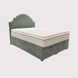 Health Beds Chatsworth +Calma Hybrid+Ottoman Pt 180Cm Divan Bed - Barker & Stonehouse - thumbnail 1