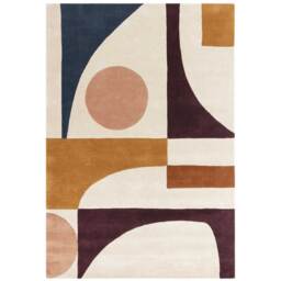 Formation 160X230cm Rug Amber, Square 100% Wool - Barker & Stonehouse