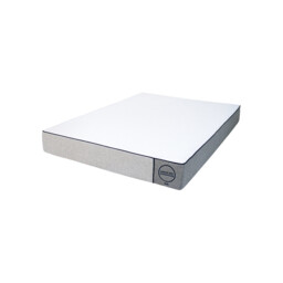 Nia Double Size Mattress 135x190cm, White Fabric - Barker & Stonehouse - thumbnail 3