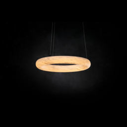 Timothy Oulton Alabaster Ring Pendant 59Cm Light, Neutral - Barker & Stonehouse - thumbnail 3