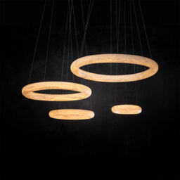 Timothy Oulton Alabaster Ring Pendant 59Cm Light, Neutral - Barker & Stonehouse - thumbnail 2