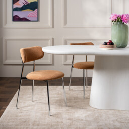 Capella Dining Table 220X110X77Cm, Round, White Wood - Barker & Stonehouse - thumbnail 2