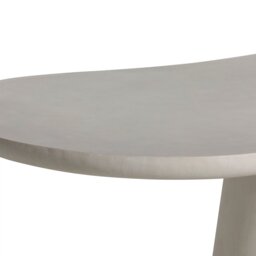Capella Dining Table 220x110x77cm, Round, White Wood - Barker & Stonehouse - thumbnail 3