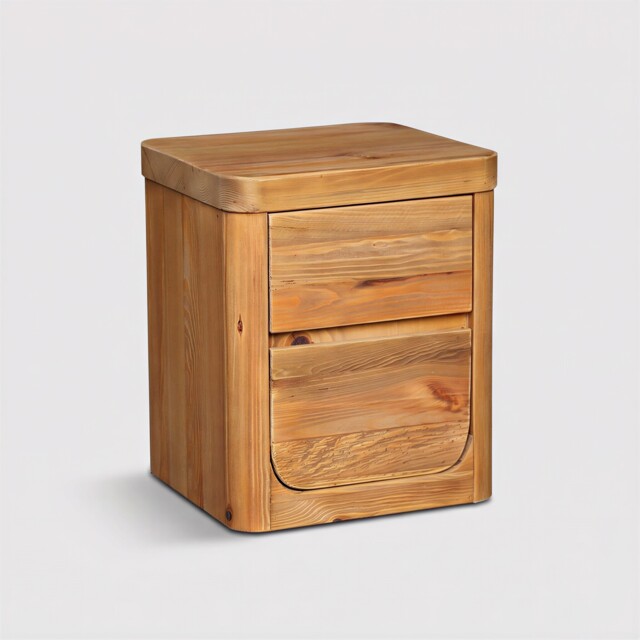 Sylvan Bedside Table 50X45X60Cm, Pine Wood - Barker & Stonehouse - image 1