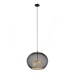 Duo Dome Pendant Light, Black Metal - Barker & Stonehouse - thumbnail 1