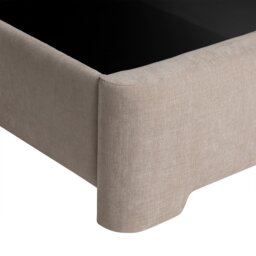 Rothbury Double Ottoman & Horizonal Headboard Bed, Neutral Fabric - Barker & Stonehouse - thumbnail 4