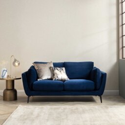 Boone 2 Seater Sofa, Navy Fabric - Barker & Stonehouse - thumbnail 2
