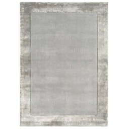 Alcott Silver 120x170cm Rug, Square Wool Blend - Barker & Stonehouse - thumbnail 1