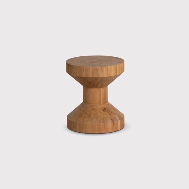 Carver Coffee Table 35x35cm, Round Wood - Barker & Stonehouse - image 1