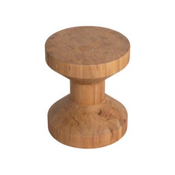 Carver Coffee Table 35x35cm, Round Wood - Barker & Stonehouse - thumbnail 6