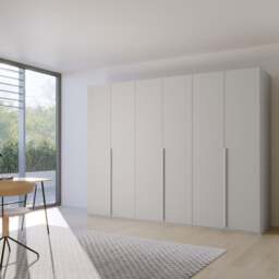 Frans 6 Door Wardrobe 301Cm, Grey - Barker & Stonehouse - thumbnail 2