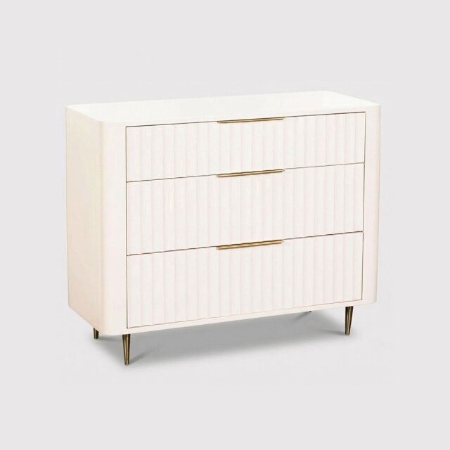 Lucia 3 Drawer Chest, Neutral Wood - Barker & Stonehouse - image 1