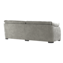 Borelly 4 Seater Sofa, Grey Fabric - Barker & Stonehouse - thumbnail 3