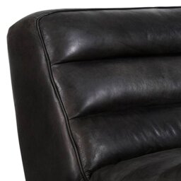 Timothy Oulton Slouchy Armchair, Grey Leather - Barker & Stonehouse - thumbnail 3