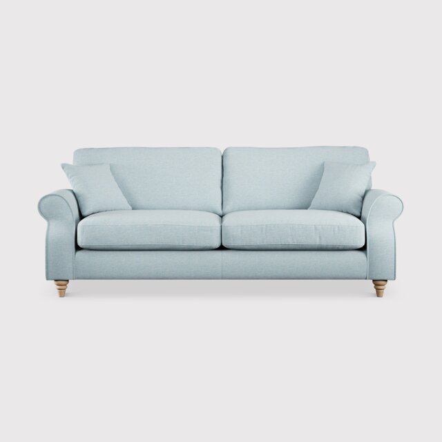 Hattie 4 Seater Sofa, Blue Fabric - Barker & Stonehouse - image 1