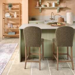 Maurice Counter Stool, Green Boucle - Barker & Stonehouse - thumbnail 3