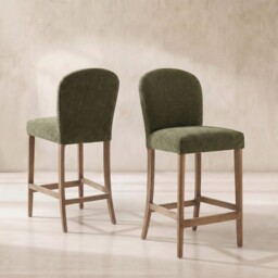 Maurice Counter Stool, Green Boucle - Barker & Stonehouse - thumbnail 1