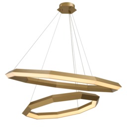 Eichholtz Helvetia Chandelier Antique Brass Finish Metal - Barker & Stonehouse - thumbnail 2