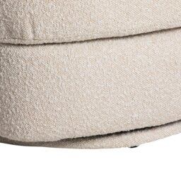 Arman Swivel Armchair, Neutral Boucle - Barker & Stonehouse - thumbnail 6