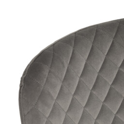 Rivington Dining Chair, Grey Velvet - Barker & Stonehouse - thumbnail 5