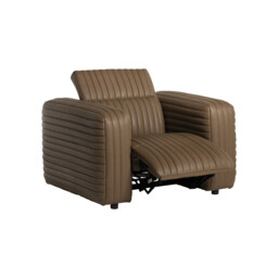 Montara Snuggler with Electric Recliner Sofa, Brown - Barker & Stonehouse - thumbnail 3