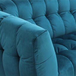 Azalea Corner Group Chaise Right Sofa, Teal - Barker & Stonehouse - thumbnail 3