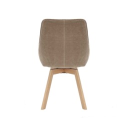 Beckton Dining Chair With 360 Swivel Fabric - Barker & Stonehouse - thumbnail 5