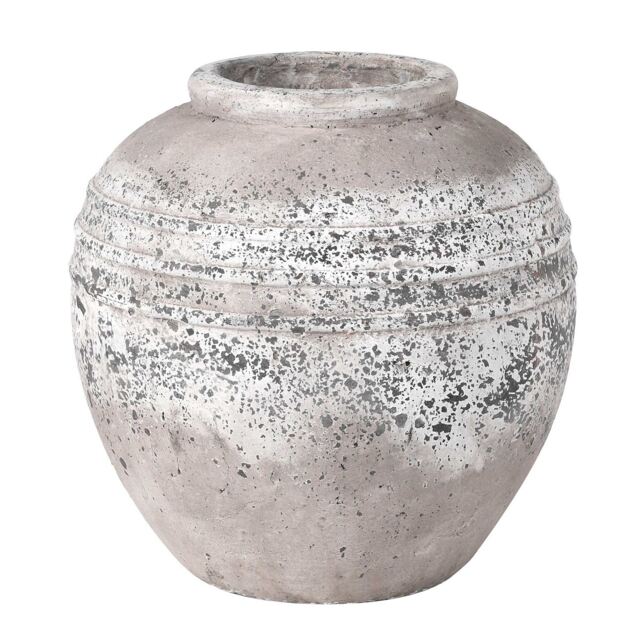 Stone Effect Round Vase Ceramic - Barker & Stonehouse - image 1