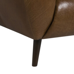 Chicago Armchair, Brown Leather - Barker & Stonehouse - thumbnail 2