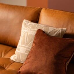 Hemingway 3 Seater Sofa, Brown Leather - Barker & Stonehouse - thumbnail 5