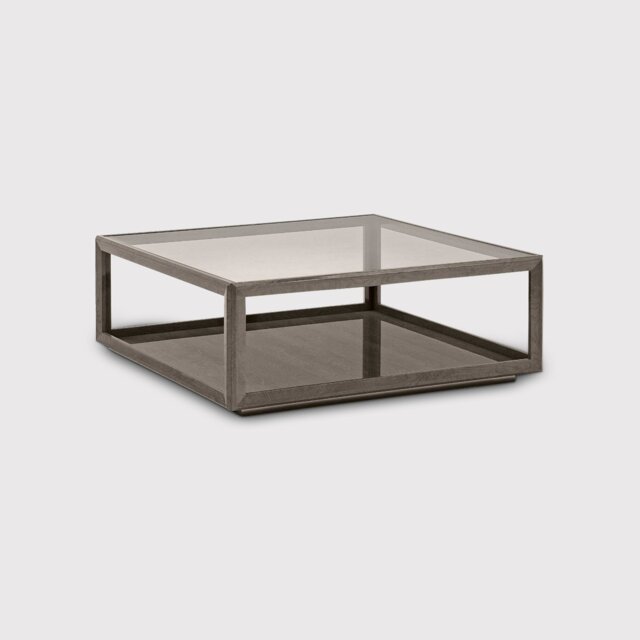 Vinci Square Coffee Table, Grey Wood - Barker & Stonehouse - image 1