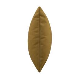 Mustard Faux Suede Cushion, Square, Yellow Polyester - Barker & Stonehouse - thumbnail 2
