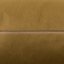 Mustard Faux Suede Cushion, Square, Yellow Polyester - Barker & Stonehouse - thumbnail 4