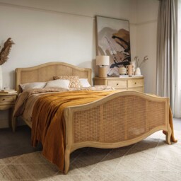 Cecile 135cm Bedstead, Neutral Wood - Double - Barker & Stonehouse - thumbnail 2