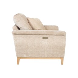 Ercol Sandford Motion Lounger Recliner Chair, Neutral Fabric - Barker & Stonehouse - thumbnail 3