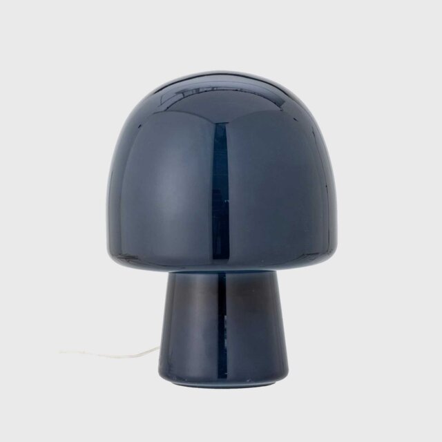 Blue Glass Shaped Table Lamp - Barker & Stonehouse