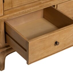 Cecile Double Wardrobe, Neutral Wood - Barker & Stonehouse - thumbnail 6