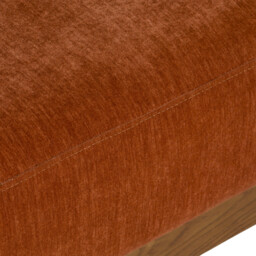 Ambrosio Accent Armchair, Orange Fabric - Barker & Stonehouse - thumbnail 6